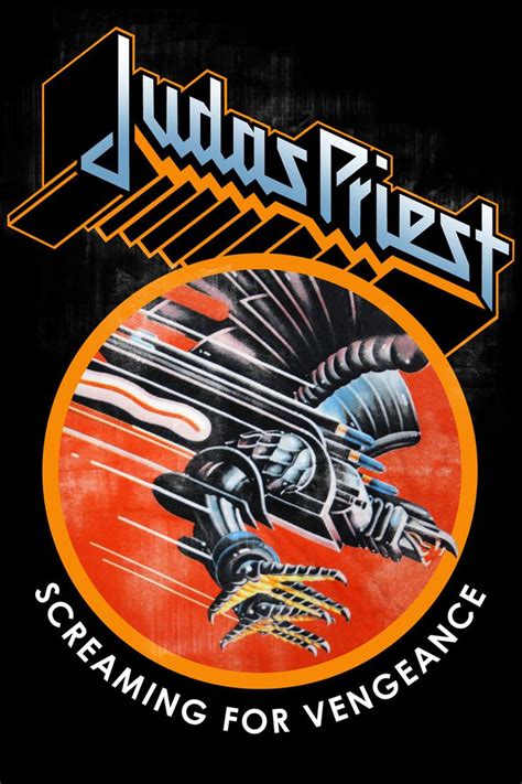 Judas Priest Screaming For Vengeance 12x18 Poster