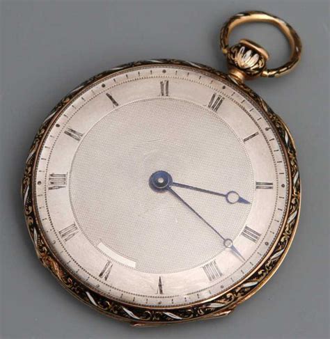 18k Breguet Open Face Minute Repeater Pocket Watch