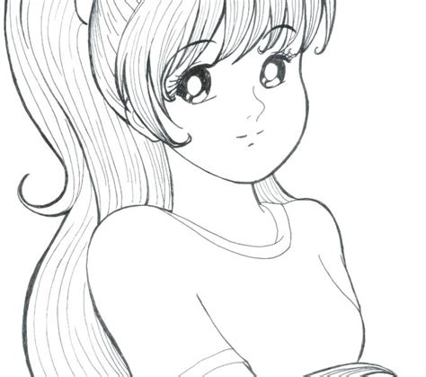 Anime Cartoon Coloring Pages At Free Printable