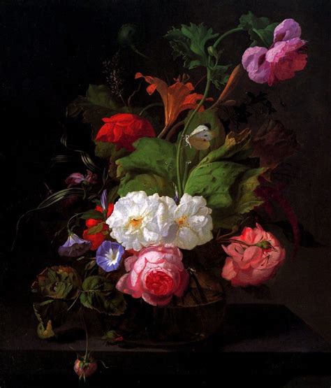 Rachel Ruysch Still Life With Flowers And Sun Dutch Early 1700s Rachel