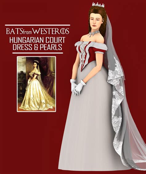 Hungarian Court Dress And Pearls Batsfromwesteros Batsfromwesteros On