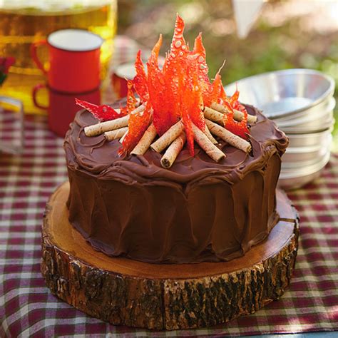 campfire cake recipe hallmark ideas inspiration