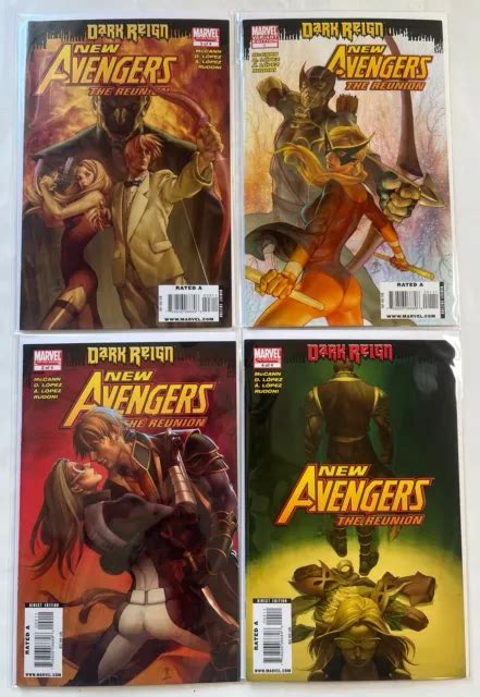 Marvel Limited Series Dark Reign New Avengers The Reunion Complete Set