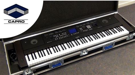 Capro Flight Case For Yamaha Portable Grand Dgx 650 Digital Piano Youtube