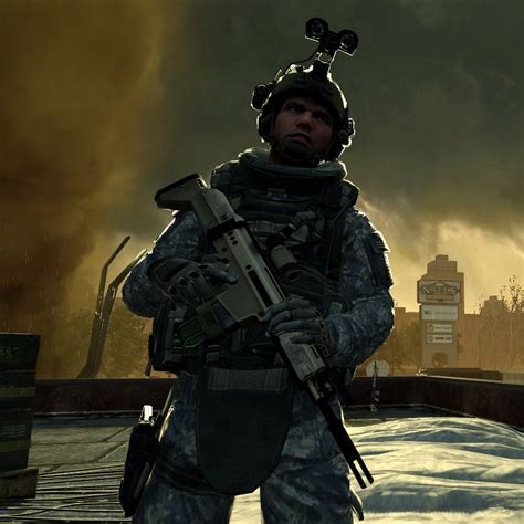 Call Of Duty Modern Warfare 2 Cpl Dunn 75th Ranger Regiment 75th