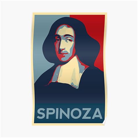 Baruch Spinoza Poster Poster For Sale By Sozioniko Redbubble
