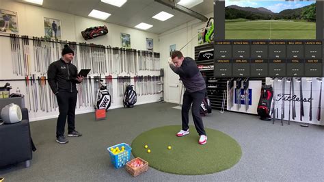 Custom Golf Club Fitting At Universal Golf Full Trackman Numbers