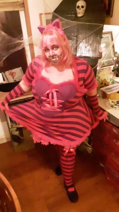 Plus Size Sexy Wonderland Cat Costume Cheshire Cat Costume For Women