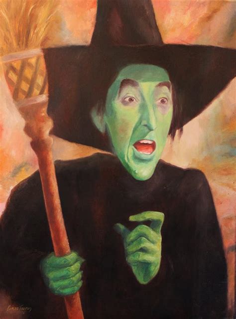 The Wicked Witch Of The West Painting By Caleb Thomas Fine Art America