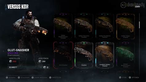 Gears Of War 4 All Weapon Skins Alle Waffen Skins Youtube