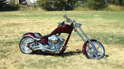 2022 K9 From Big Dog Motorcycles Black Cherry Flame Paint