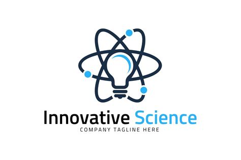 Innovative Science Logo Template Branding And Logo Templates ~ Creative