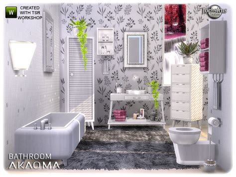 The Sims Resource Akaoma Bathroom