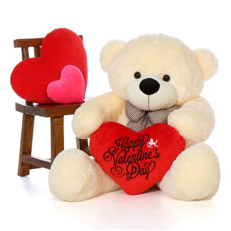 Shop 48in Life Size Valentines Day Bear Giant Teddy
