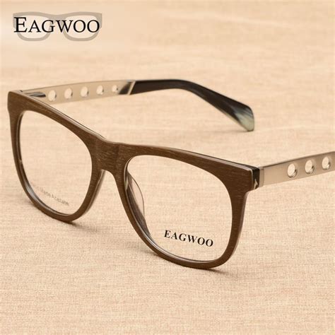 alloy acetate full rim vintage retro nerd optical frame prescription eyeglasses frame man new