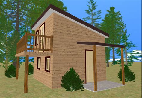 Shed Roof House Designs Modern Plans Cabin Design Simple Style Houses