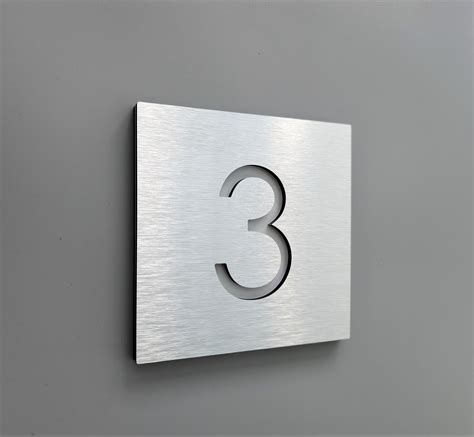 Custom Apartment Numbers Apartment Door Sign Hotel Room Number