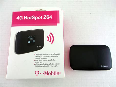 T Mobile 4g Hotspot Zte Mf64 High Speed Wifi Internet Up To 8 Capable