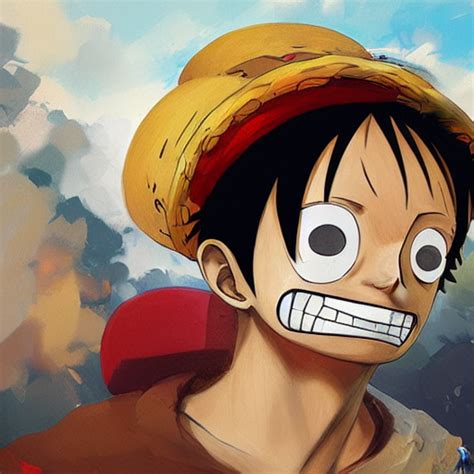Prompthunt Portrait Of Luffy From One Piece Looking To Camera Smiling