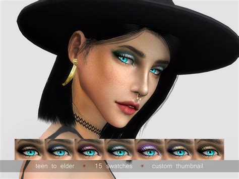 The Sims Resource Nebula Eyeshadow
