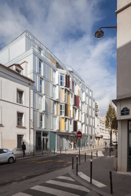 Experimental Student Residence Shared Housing Paris 18 Vib