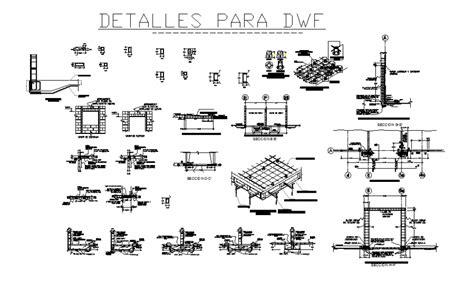 Slab Structure Detail Drawing In Dwg File Cadbull