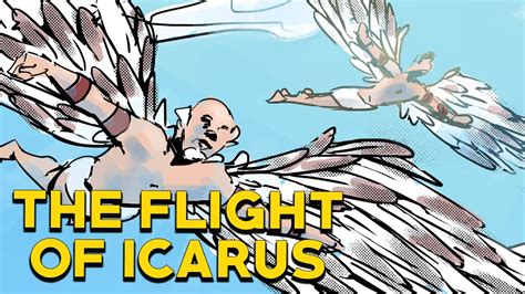 The Flight Of Icarus Greek Mythology In Comics See U In History