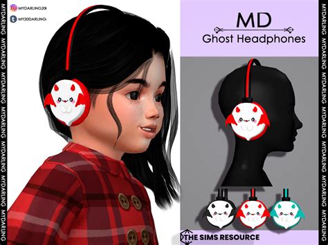 The Sims Resource Ghost Headphones Toddler
