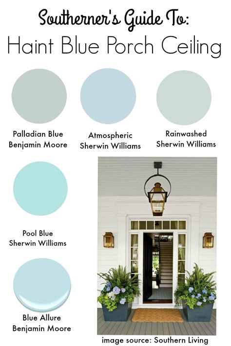 Haint Blue Paint Ultimate Guide For Haint Blue Painted Porch Ceilings
