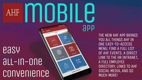 introducing the new ahf mobile app ahf