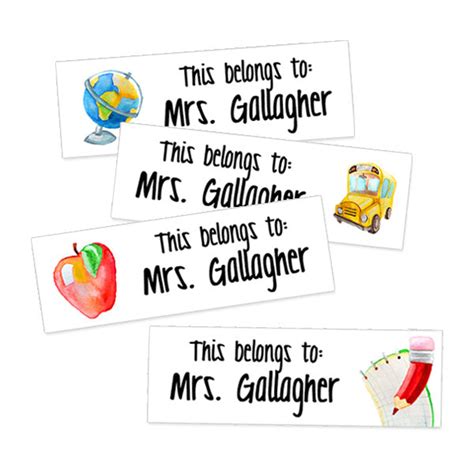 Teacher Labels And Name Tags Labeldaddy