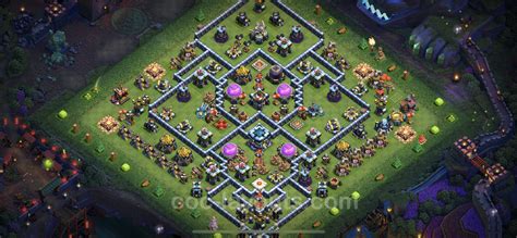 Best Base Th13 With Link Hybrid Anti Everything 2023 Town Hall Level