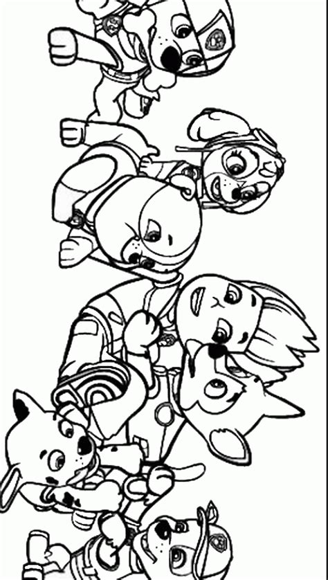 Free printable paw patrol coloring pages for kids source : Skye Paw Patrol Coloring Page - Coloring Home