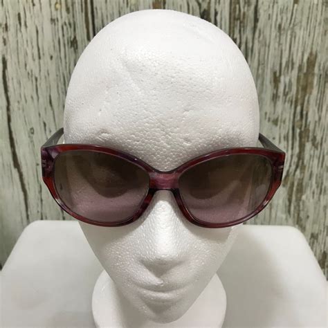 Versace Purple Sunglasses Women S Over Sized Funky Rectangle Mod 4208 17758 Ebay Purple