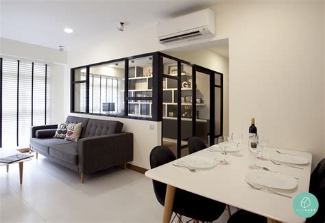 Monochrome and modern 4 room hdb resale interior design inspiration | designer's cut. 4 most popular HDB flat themes | Home & Living ...