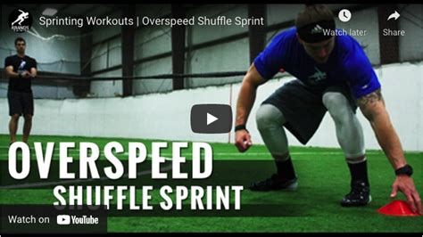 Sprinting Workouts Overspeed Shuffle Sprint Kbands Training