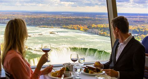 Niagara Falls Restaurant With A Falls View Skylon Tower Skylon Tower