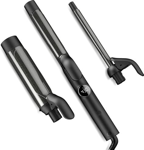 Tymo Curling Iron Instant Heat Up Curling Wand Set With 3 Barrels 05 10 1