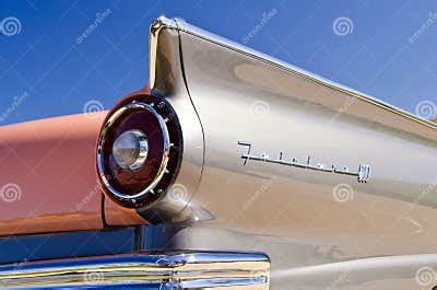 Ford Fairlane, American Classic Car Editorial Stock Image - Image of