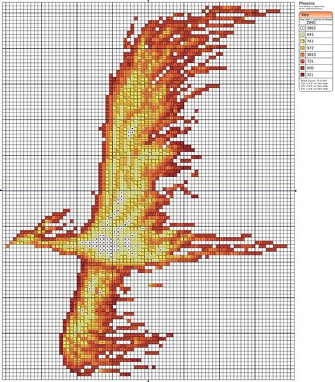 Final fantasy iv cross stitch final fantasy stitching. Phoenix by Makibird-Stitching... this would make a ...