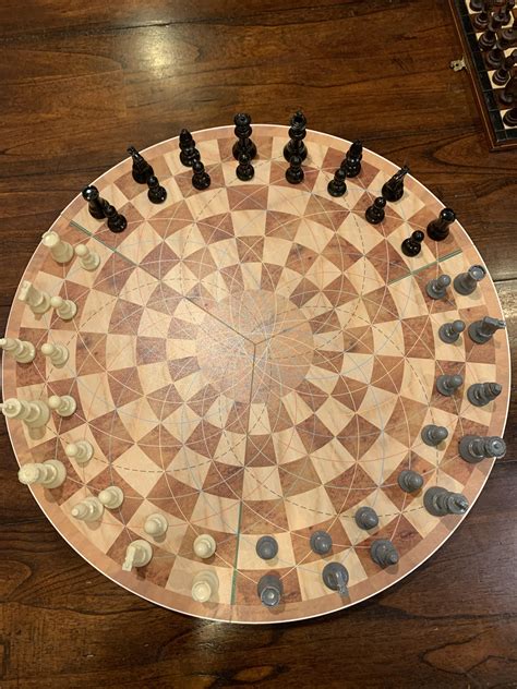 This 3 Player Chess Board Mildlyinteresting
