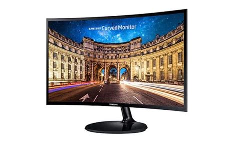 Samsung Led Monitor 24 Curved C24f390fhm Flash Tech