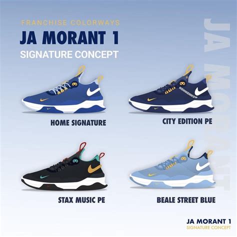 Ja Morant Signature Sneaker Concept Rmemphisgrizzlies
