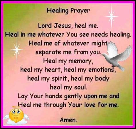 Prayer Quote For Healing Inspiration
