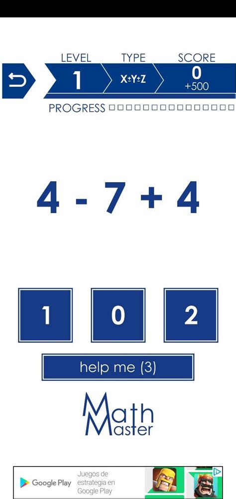 Descargar Math Master 30 Apk Gratis Para Android