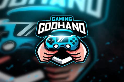 Godhand Mascot And Esport Logo By Aqrstudio On Envato Elements Game