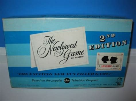 1967 The Newlywed Game Old Board Games Newlywed Game Vintage Board Games