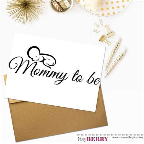 Mom To Be Card Congratulations Cards Card For New Mother Printable