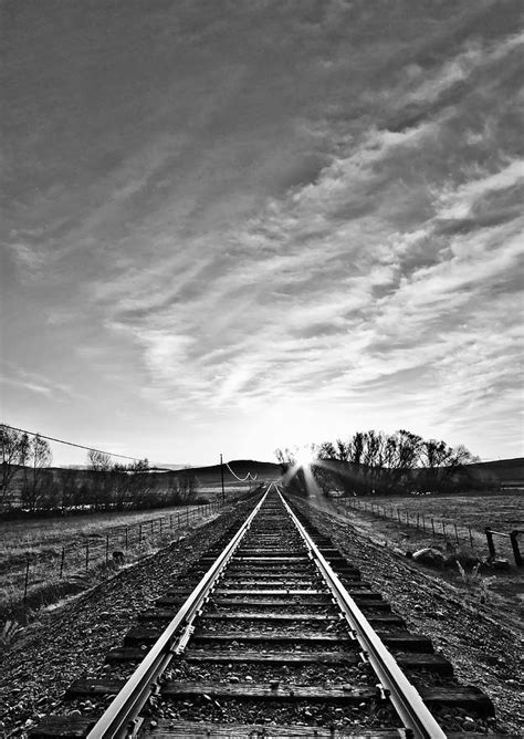 Abandoned Railroad Tracks Photograph By Larry Young