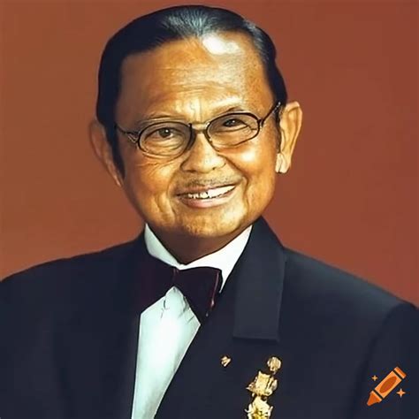 B J Habibie The 3rd President Of Indonesia On Craiyon